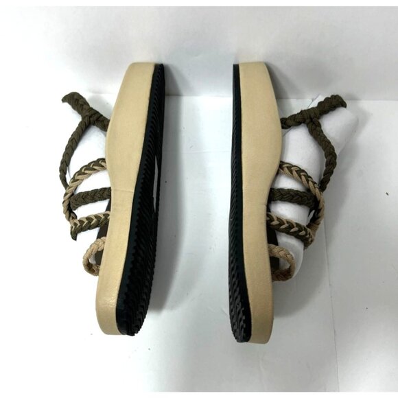 Bokyna Elevate Arch Support Comfort Sandals Sand EU 40/US 9 NWOT Braided Strap - Picture 7 of 8